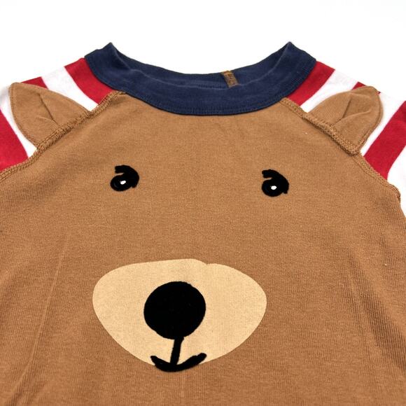 Hanna Andersson Organic Bear Pajama Top - Picture 3 of 6